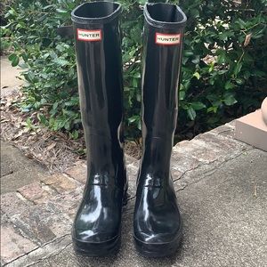 Hunter Boots Women's Original Tall Back Adjustable